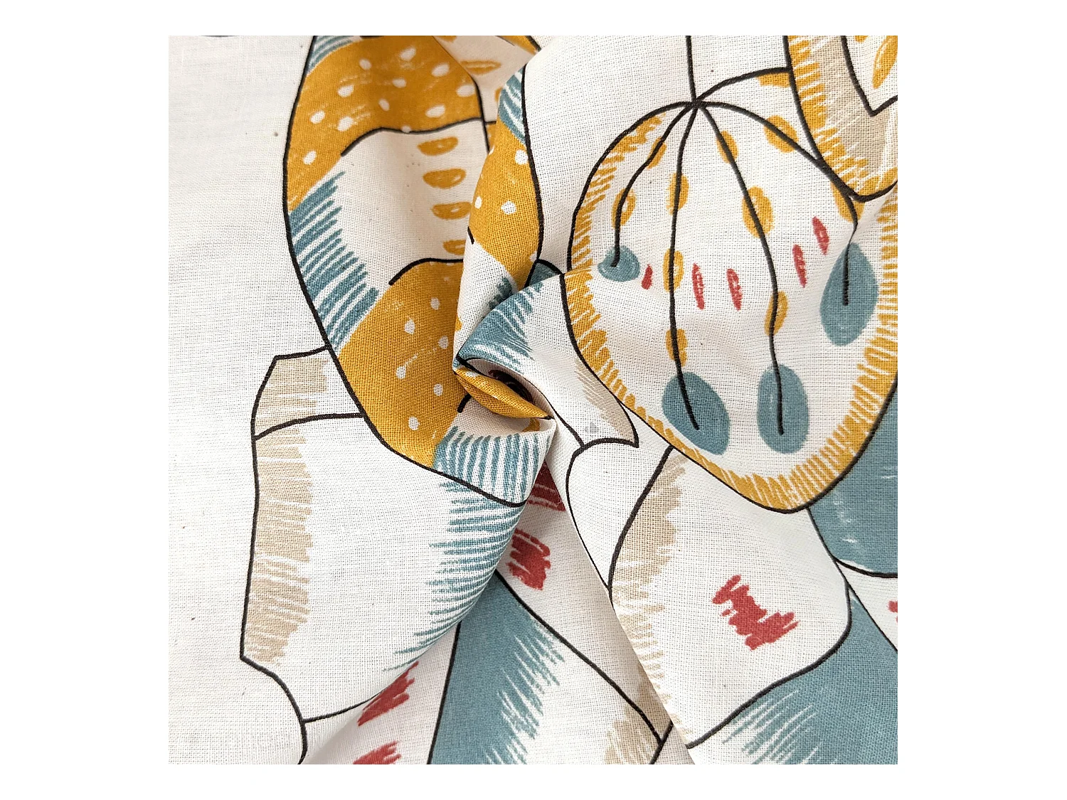 Housse de couette 240x220 cm coton OKY écru Naturel