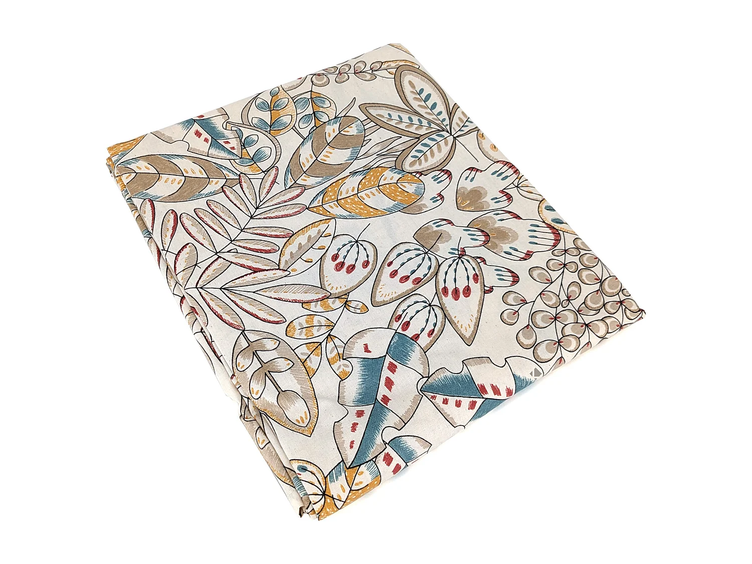 Nappe rectangle 160x300 cm KIM écru Naturel coton + enduction acrylique