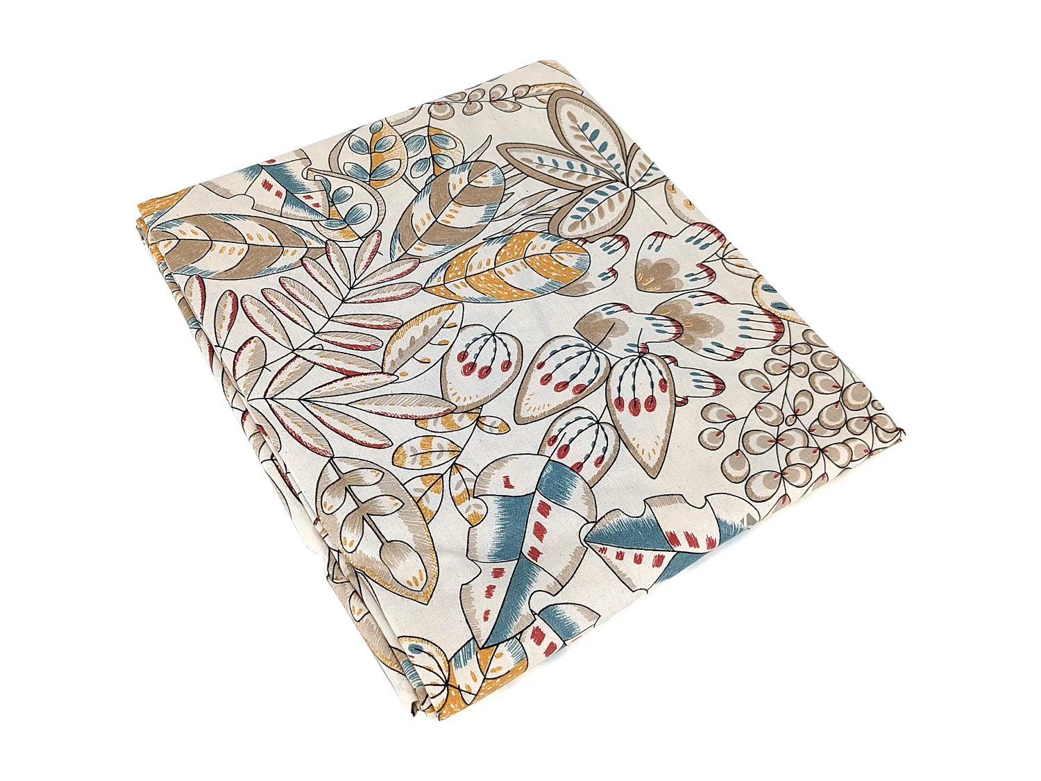 Nappe carrée 170x170 cm KIM écru Naturel coton + enduction acrylique