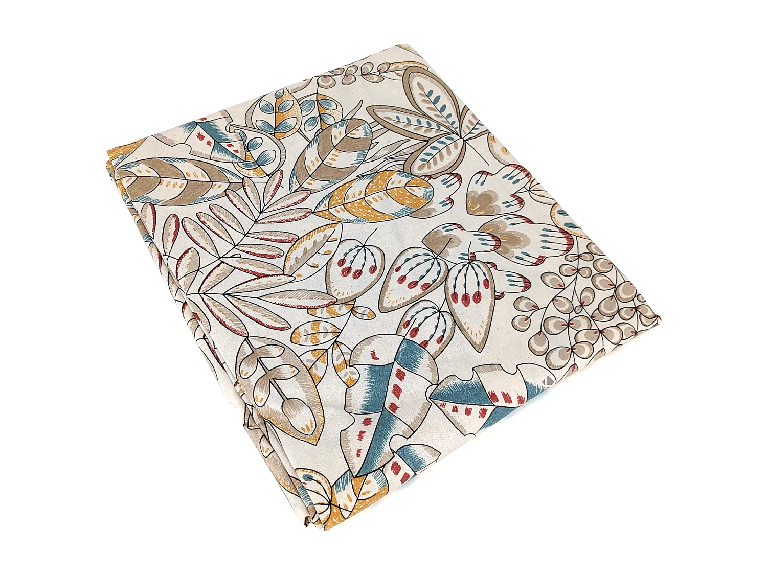 Nappe rectangle 160x250 cm KIM écru Naturel coton + enduction acrylique