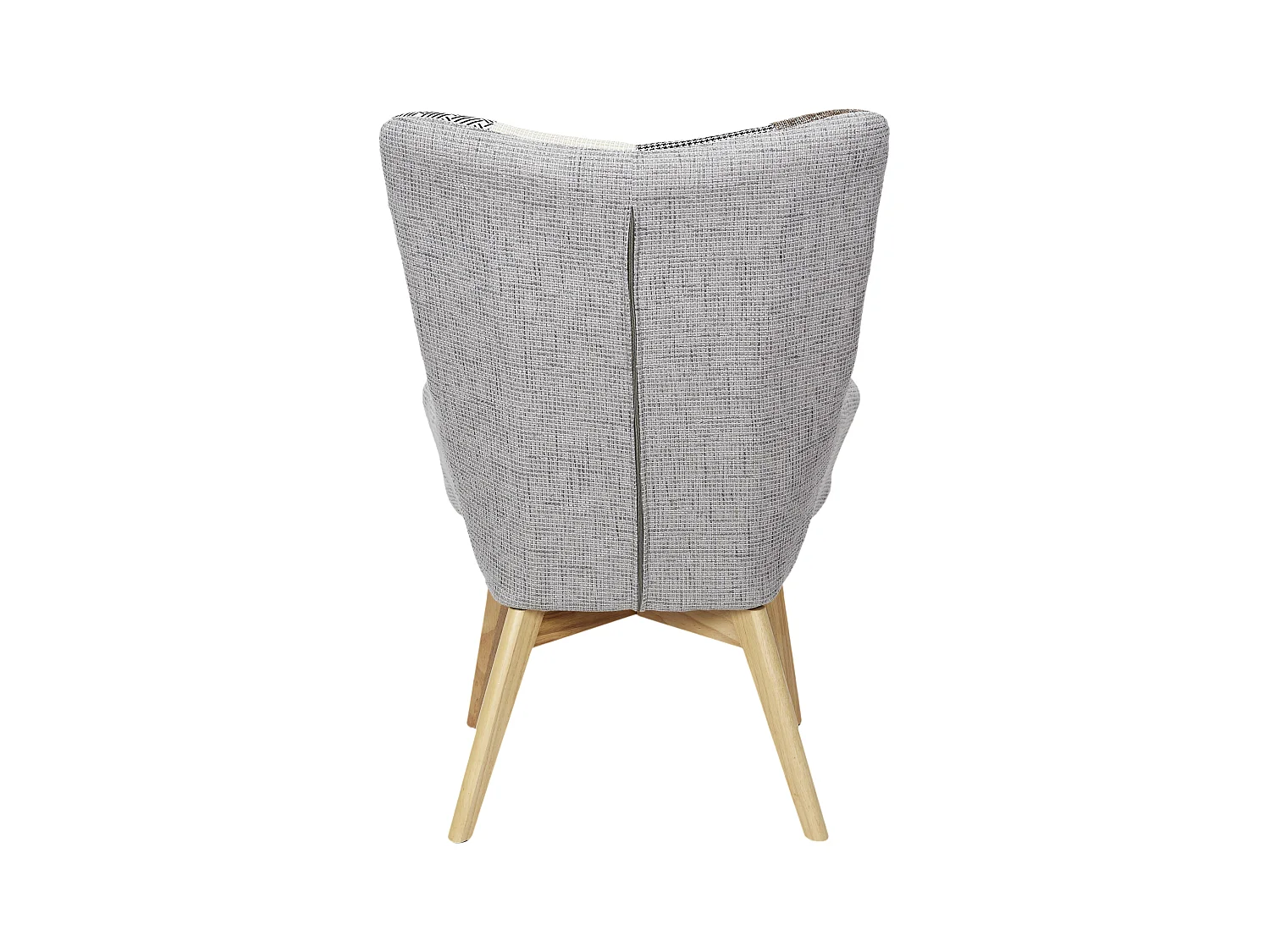 Fauteuil Helsinki Patchwork Gris Gris