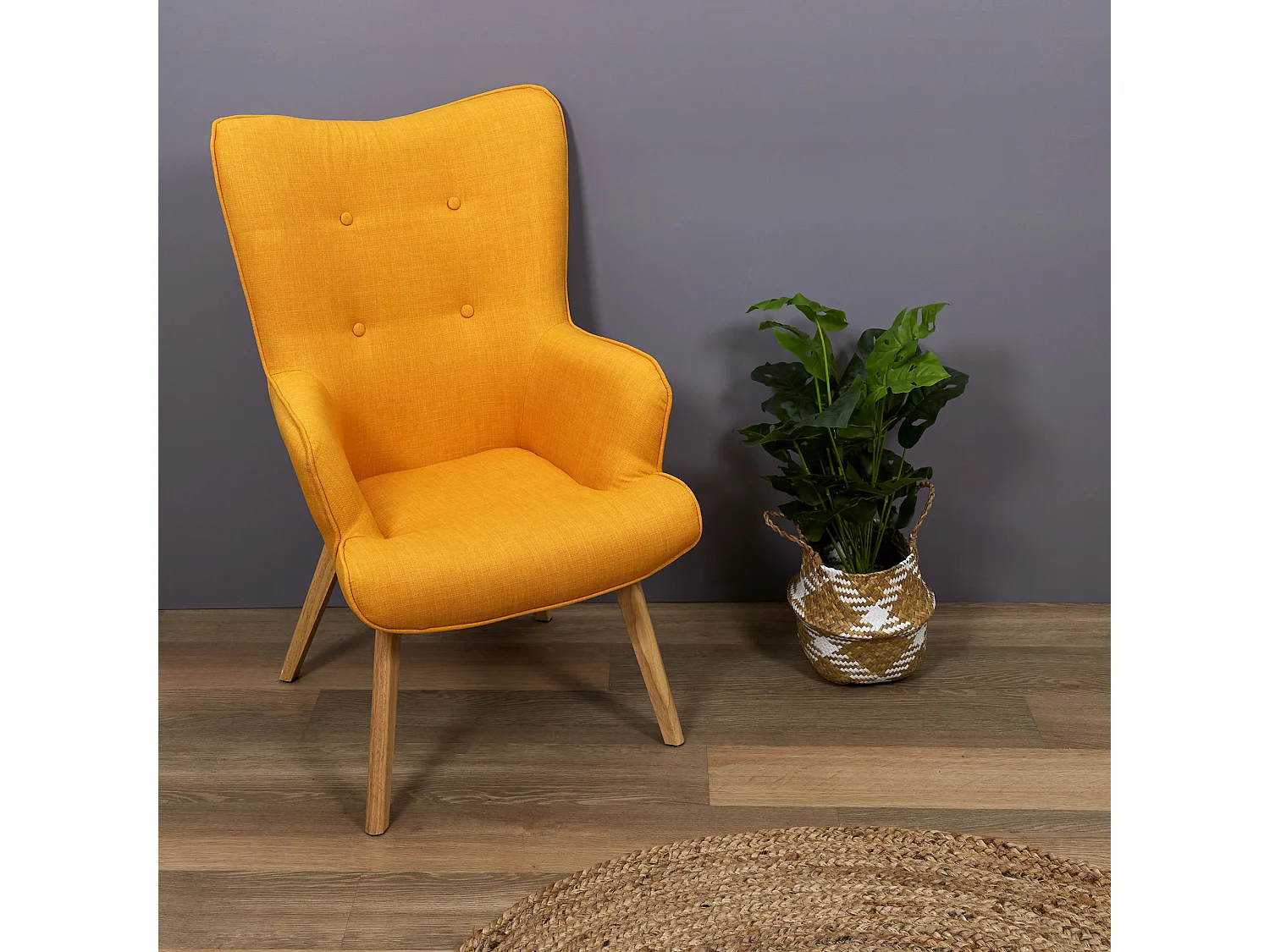 Monstrera Artificiel 90cm Vert