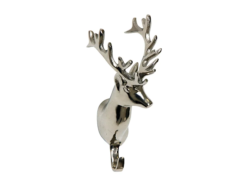 Patère cerf en aluminium
