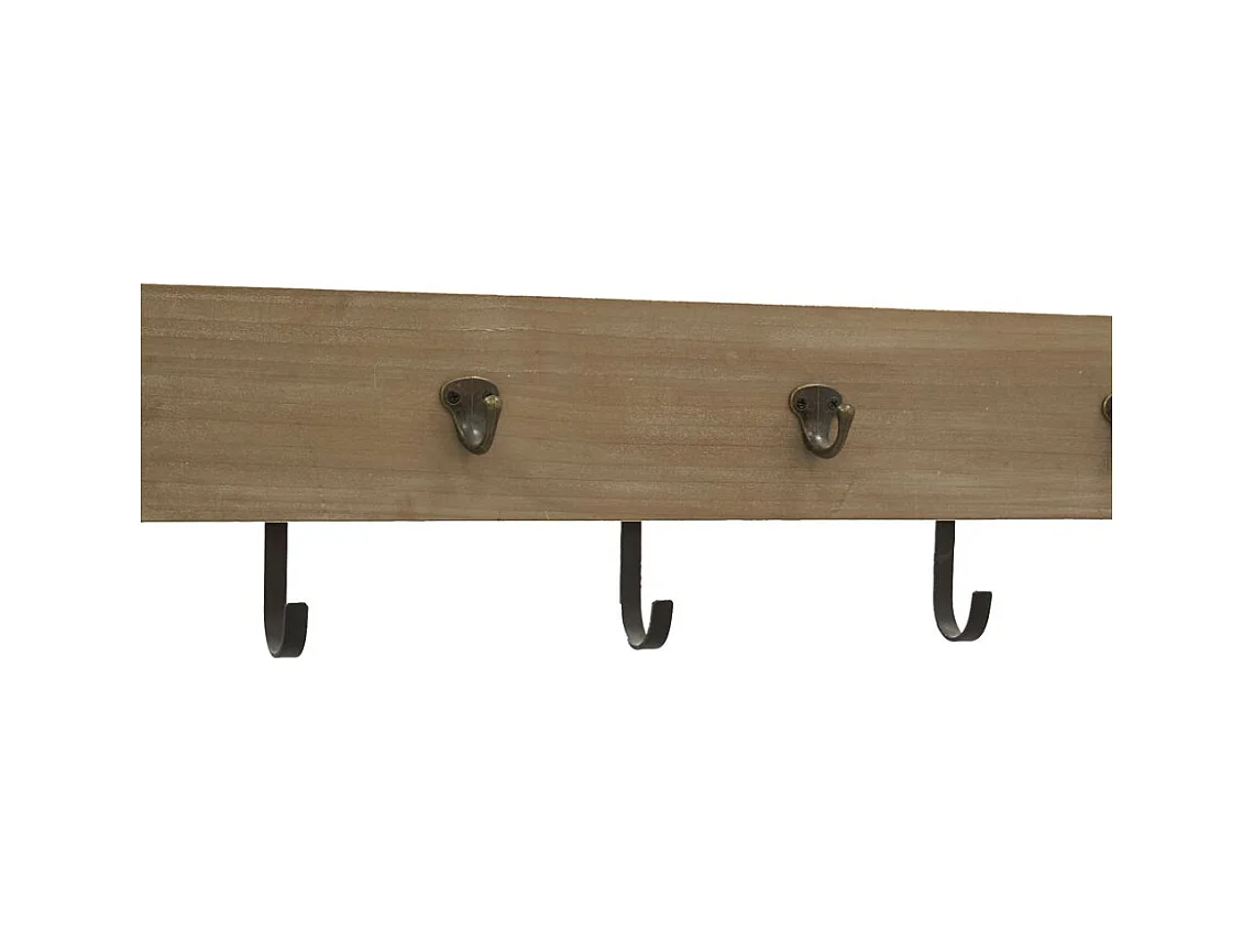 Vestiaire en métal et en bois de sapin