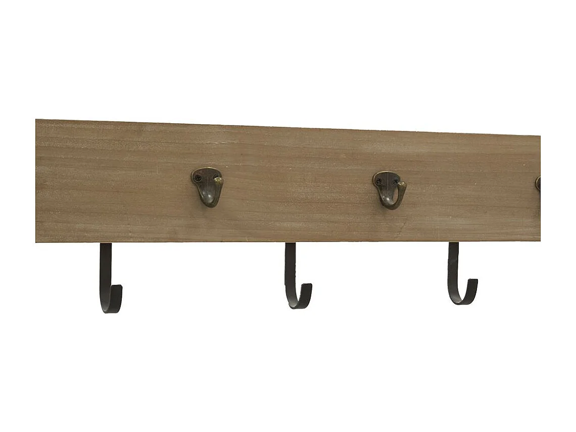 Vestiaire en métal et en bois de sapin