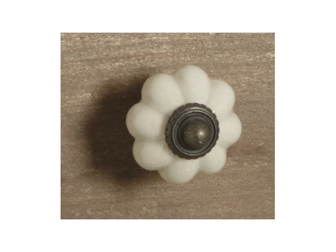 Commode 12 tiroirs en pin poignées céramique