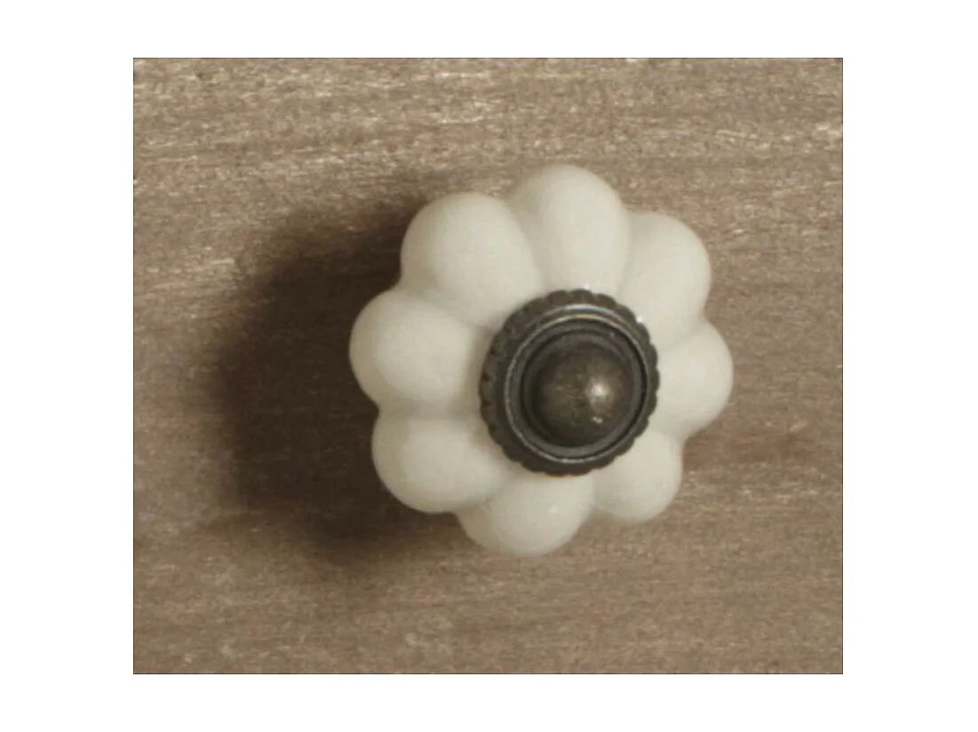 Commode 12 tiroirs en pin poignées céramique