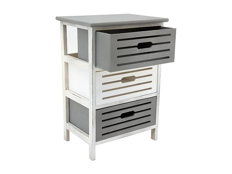 Commode en bois ajouré  3 tiroirs