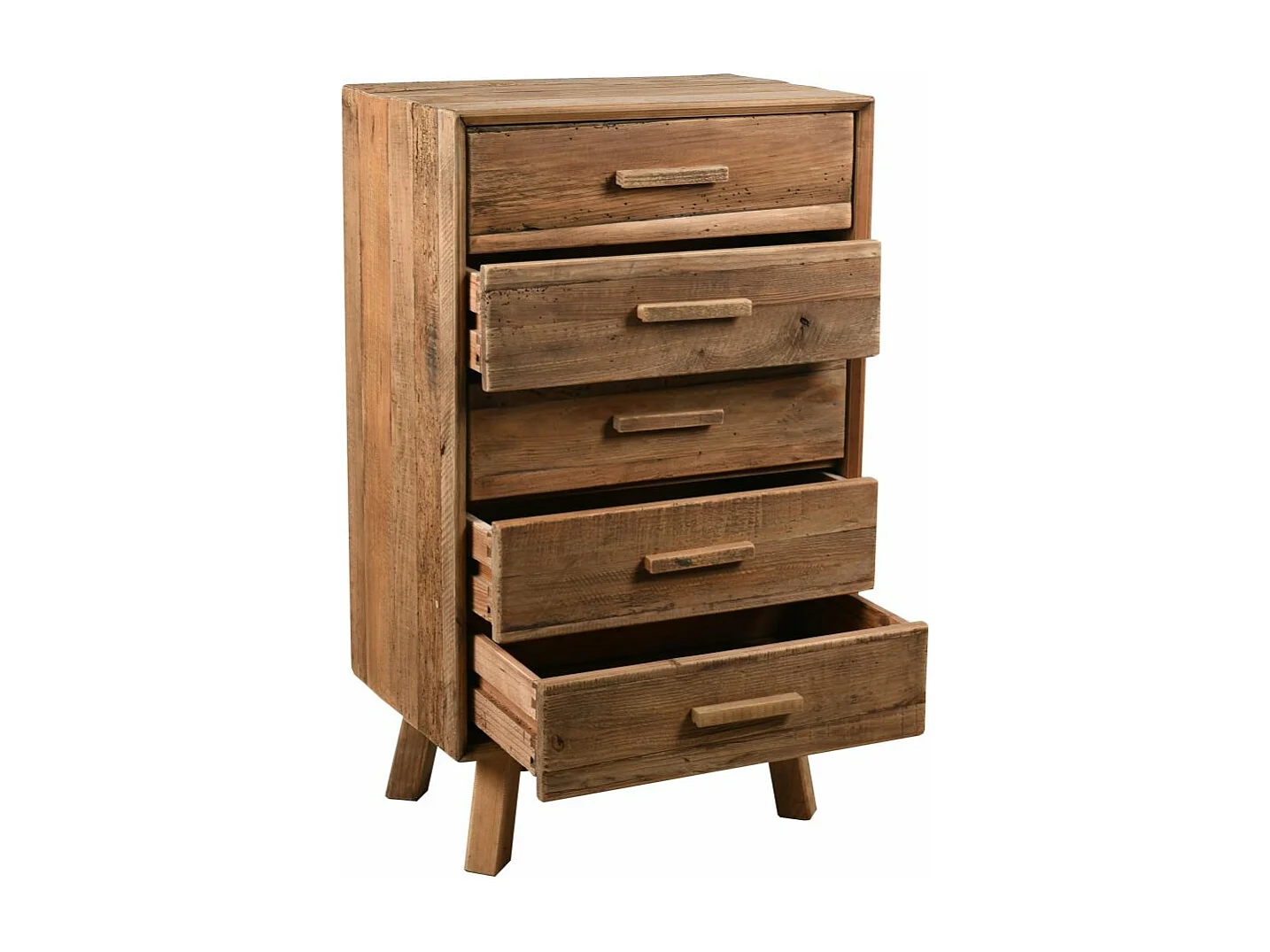 Commode en pin recyclé Rewood