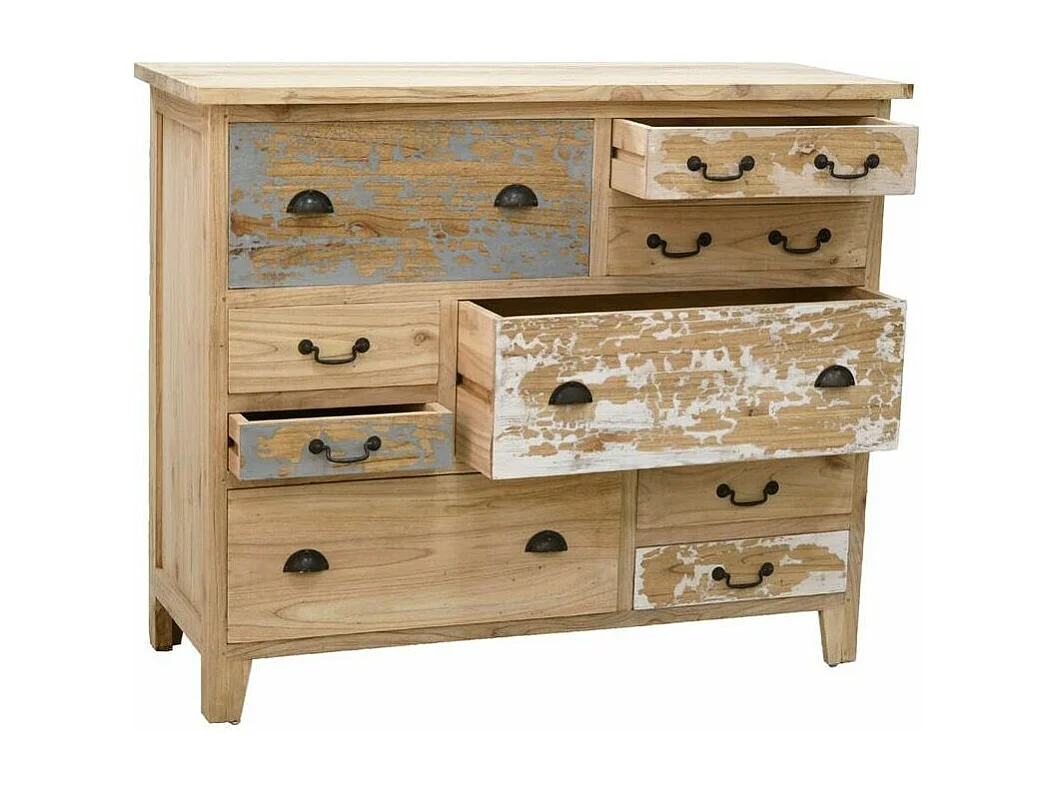 Commode 9 tiroirs en Mindi