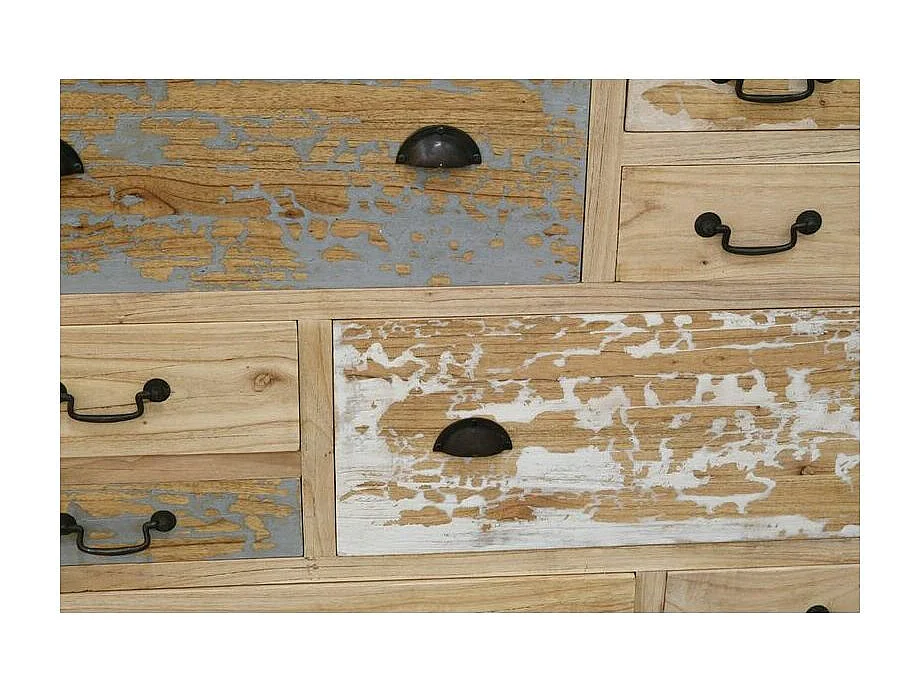 Commode 9 tiroirs en Mindi