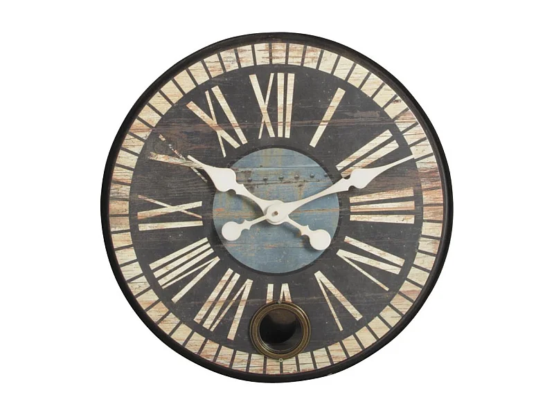 Horloge rétro avec balancier