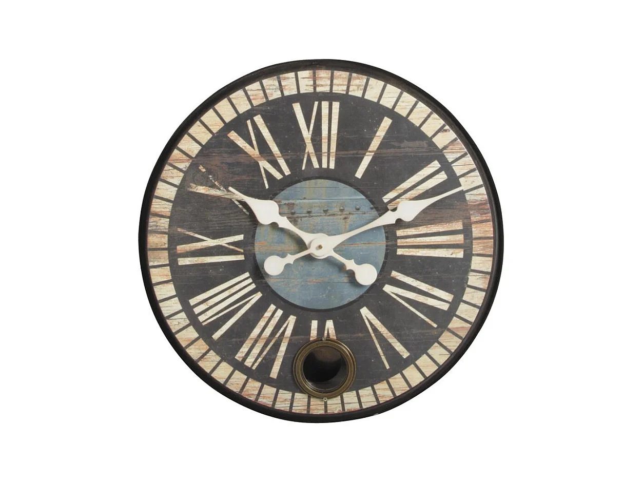 Horloge rétro avec balancier