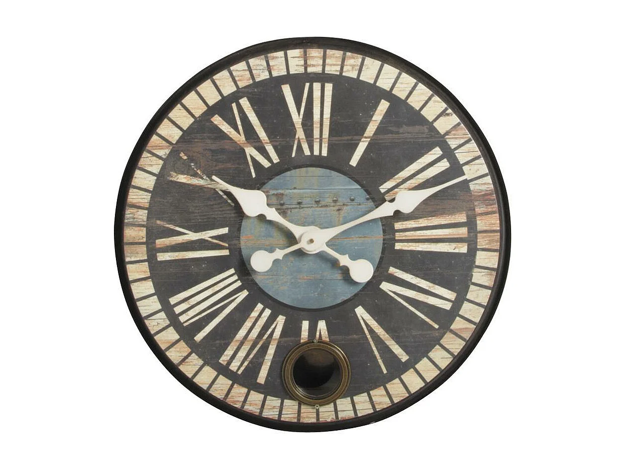 Horloge rétro avec balancier