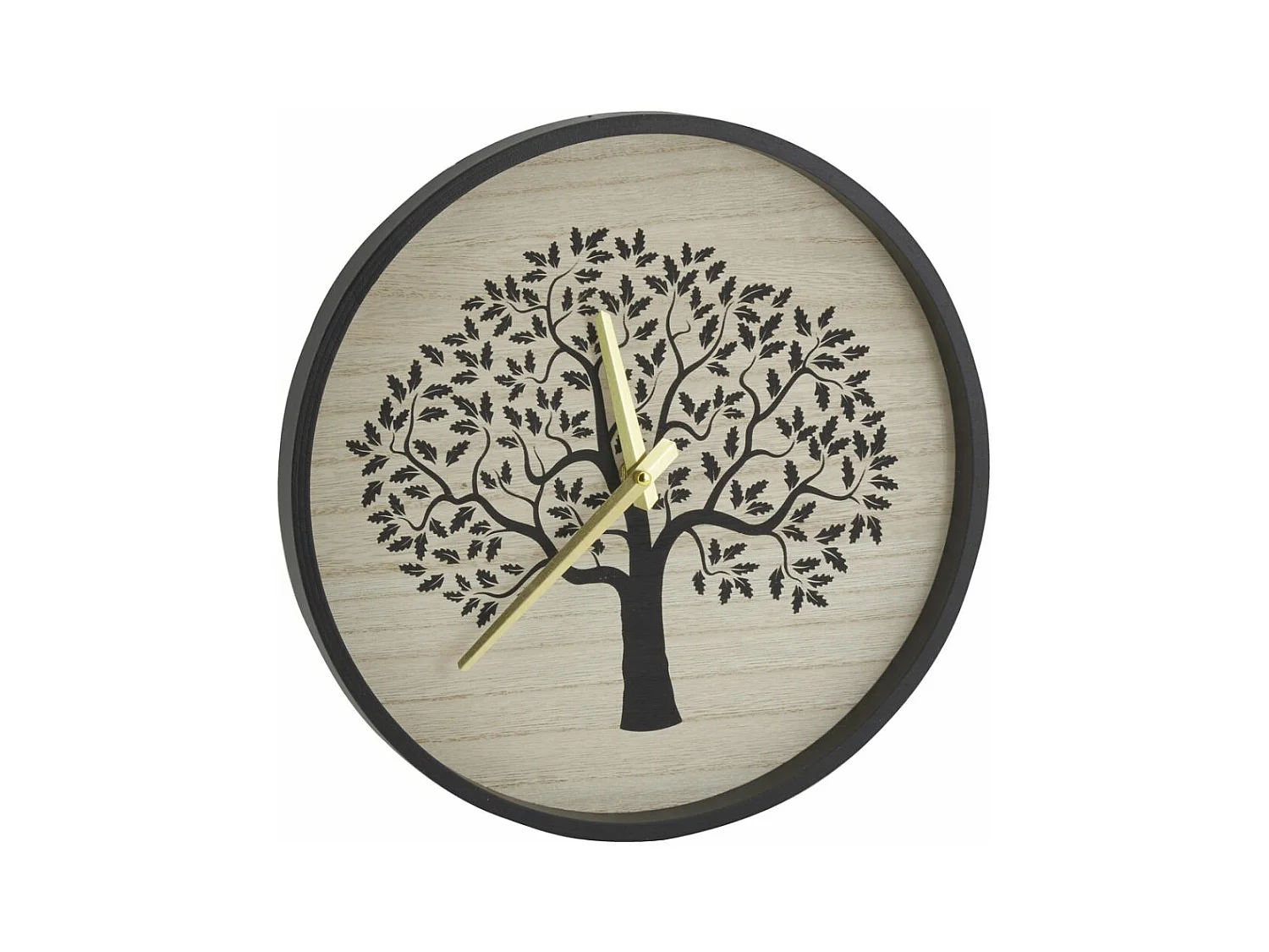 Horloge Arbre de vie en medium et métal
