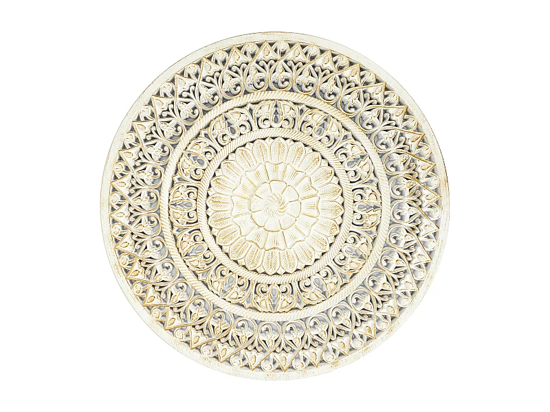 Decoration Murale Ronde 60cm Or