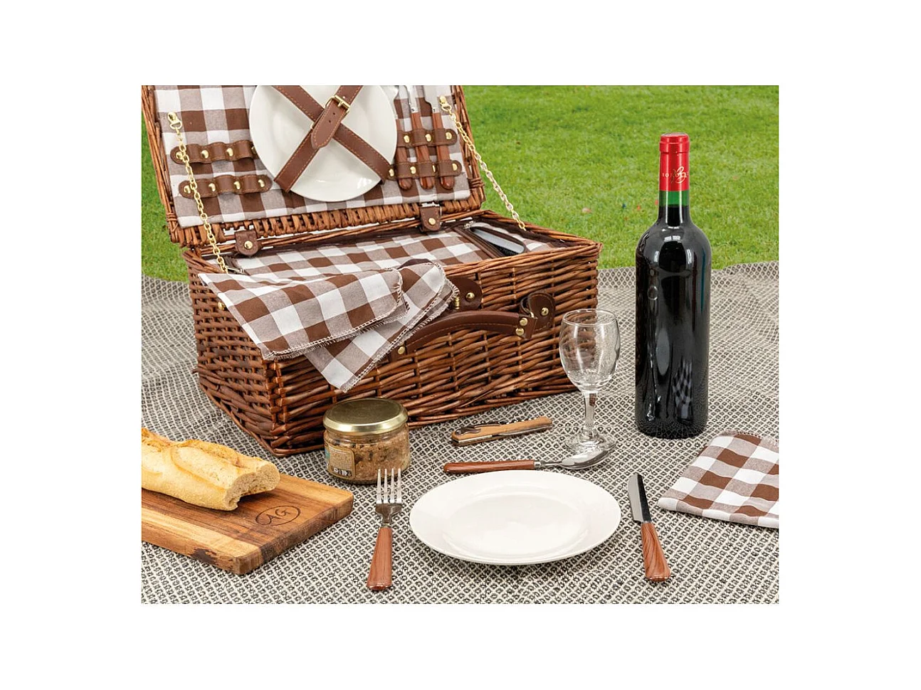 Valise pique-nique isotherme Vichy