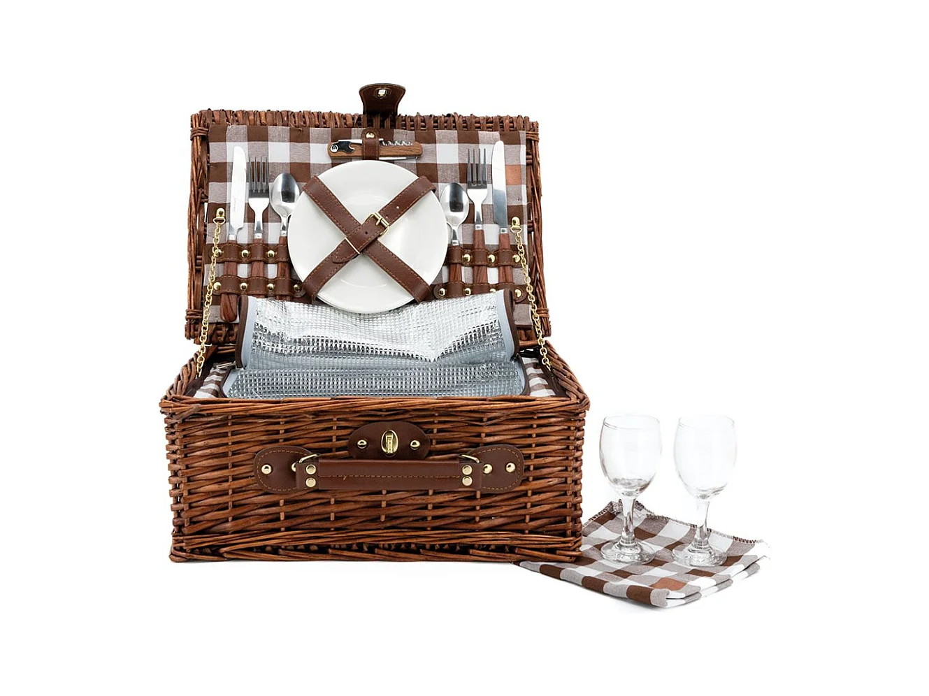 Valise pique-nique isotherme Vichy