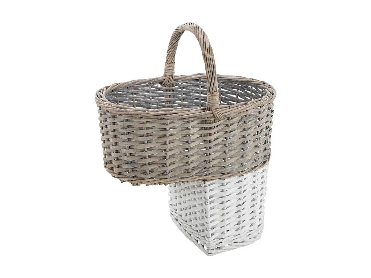 Treppenkorb aus Weide