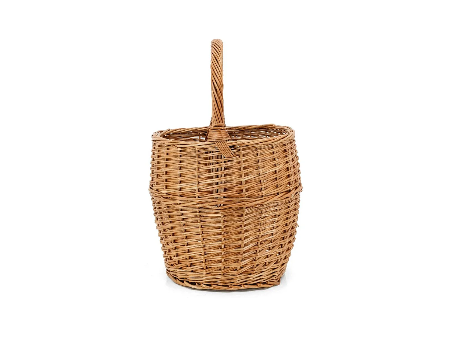 Panier rond en osier buff 30 cm