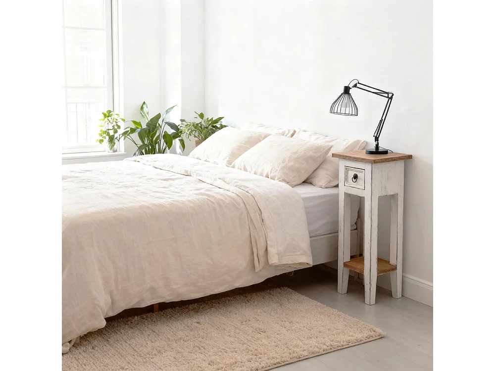 Table de nuit en acajou