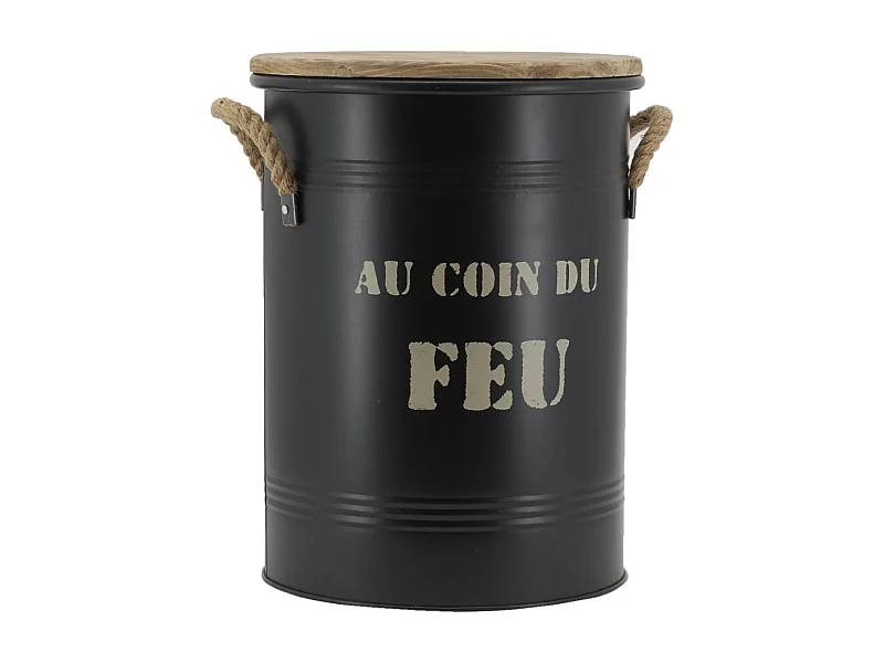 Tabouret et seau à pellets