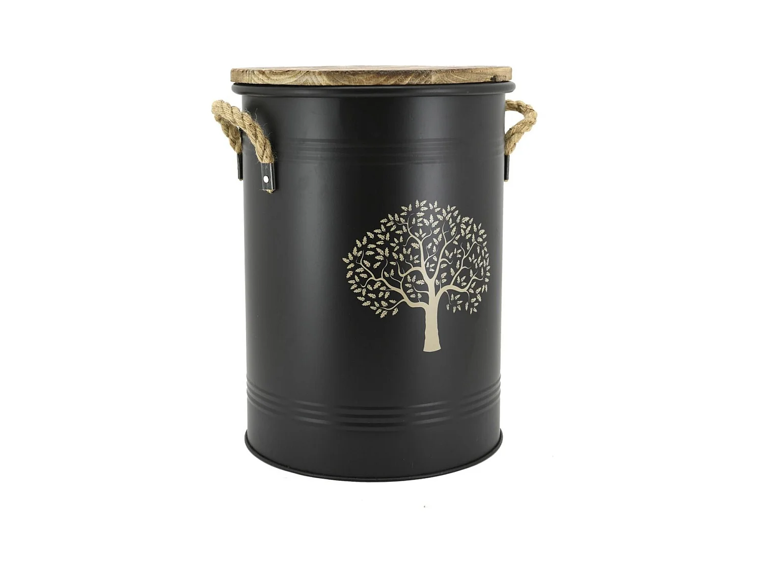 Sgabello e secchio per pellet