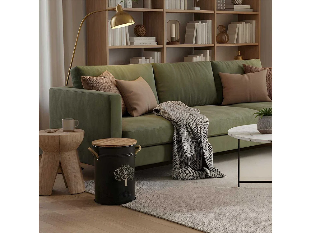 Tabouret et seau à pellets