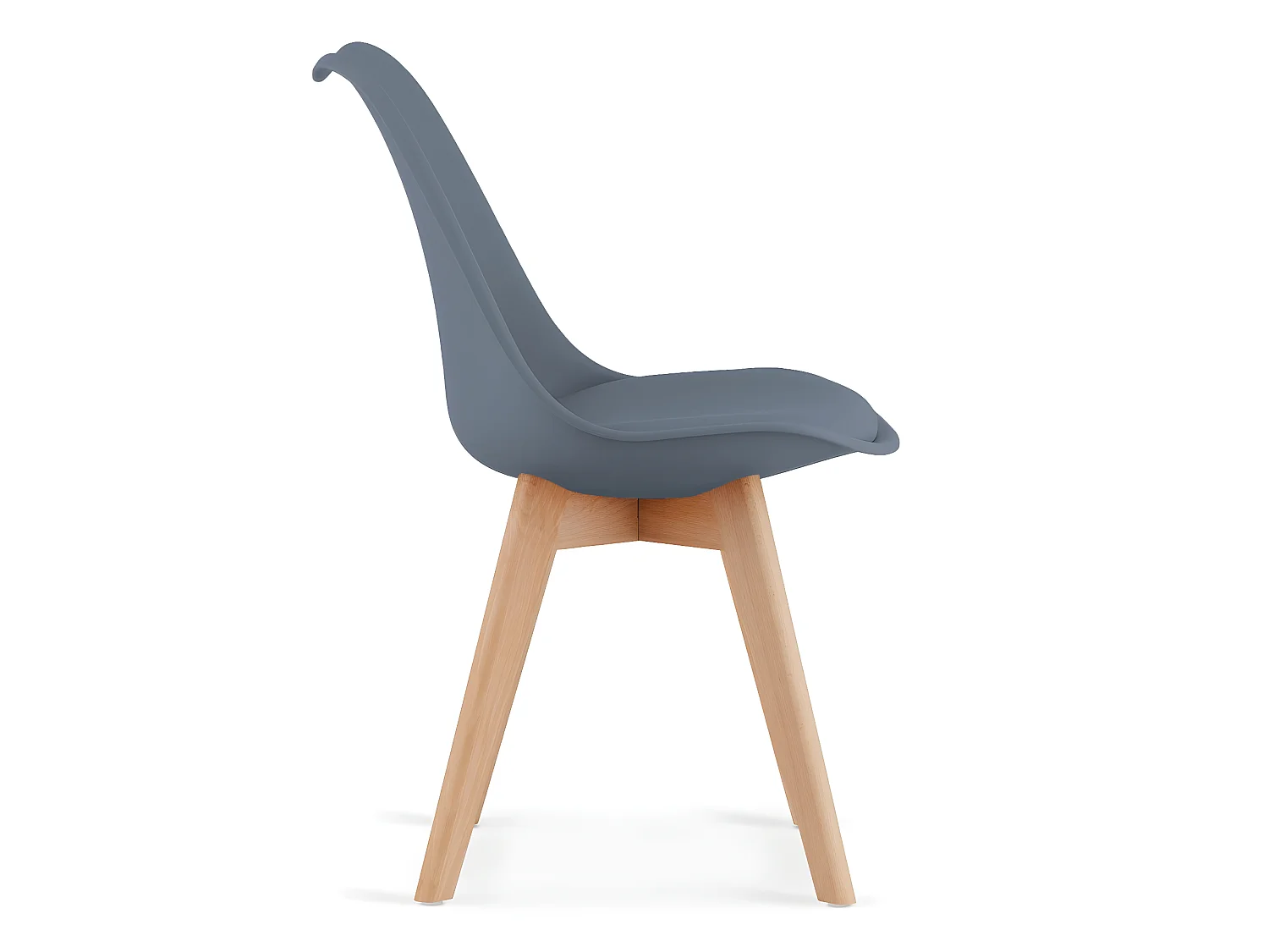 MARDI - Chaise style moderne salon/salle à manger - 49x43x82 cm - Lot de 4 chaises