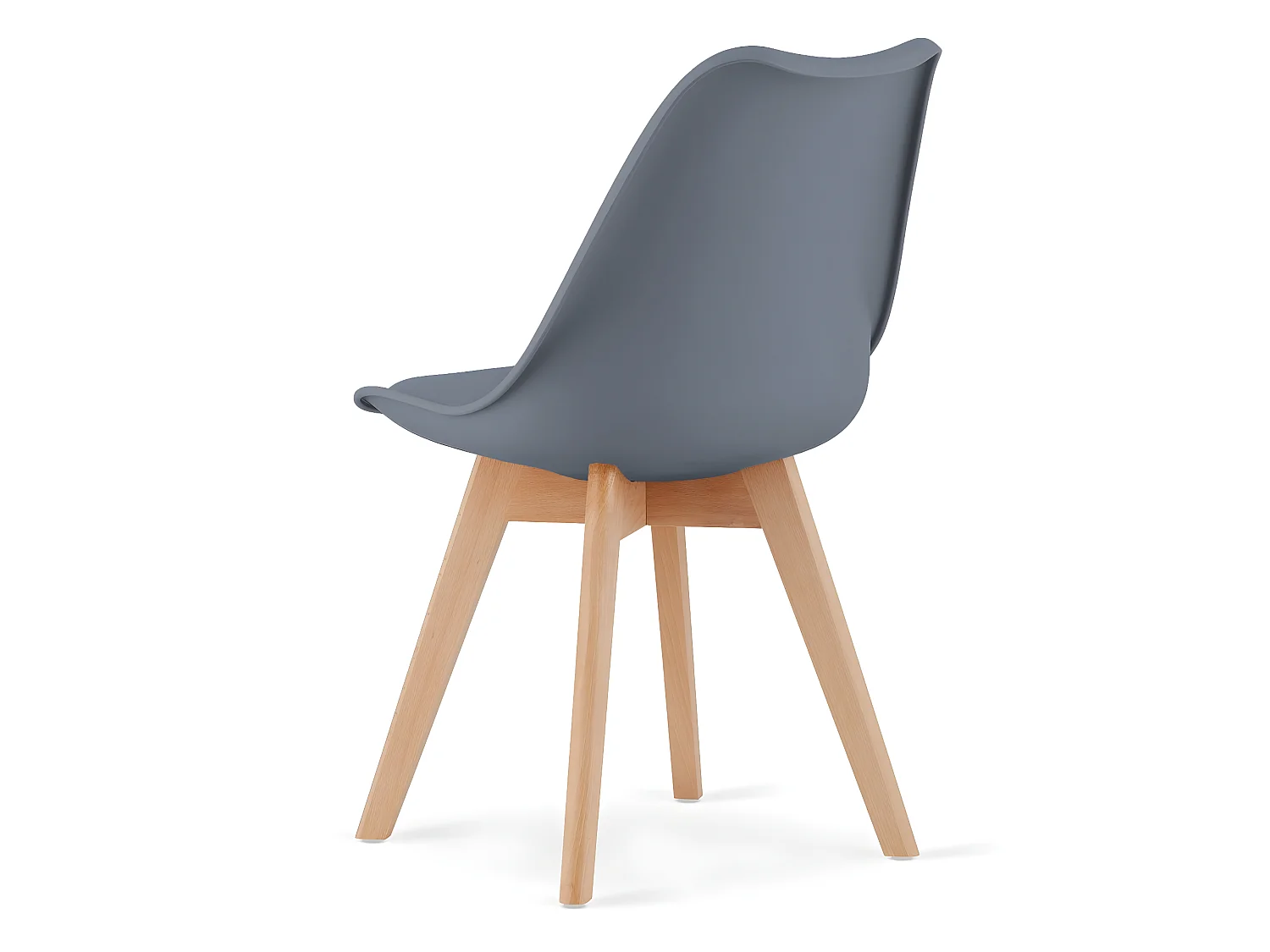 MARDI - Chaise style moderne salon/salle à manger - 49x43x82 cm - Lot de 4 chaises