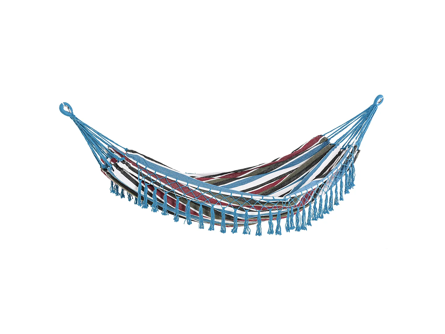 Hamaca colgante multicolor 285x150x0 cm Outsunny
