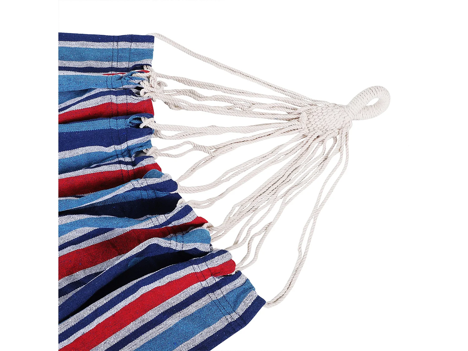 Hamaca para colgar azul, rojo 210x150 cm Outsunny