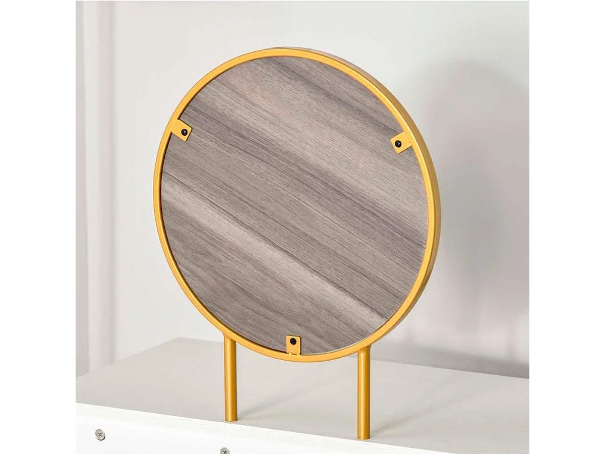 Tocador con espejo blanco 80x40x123cm HOMCOM