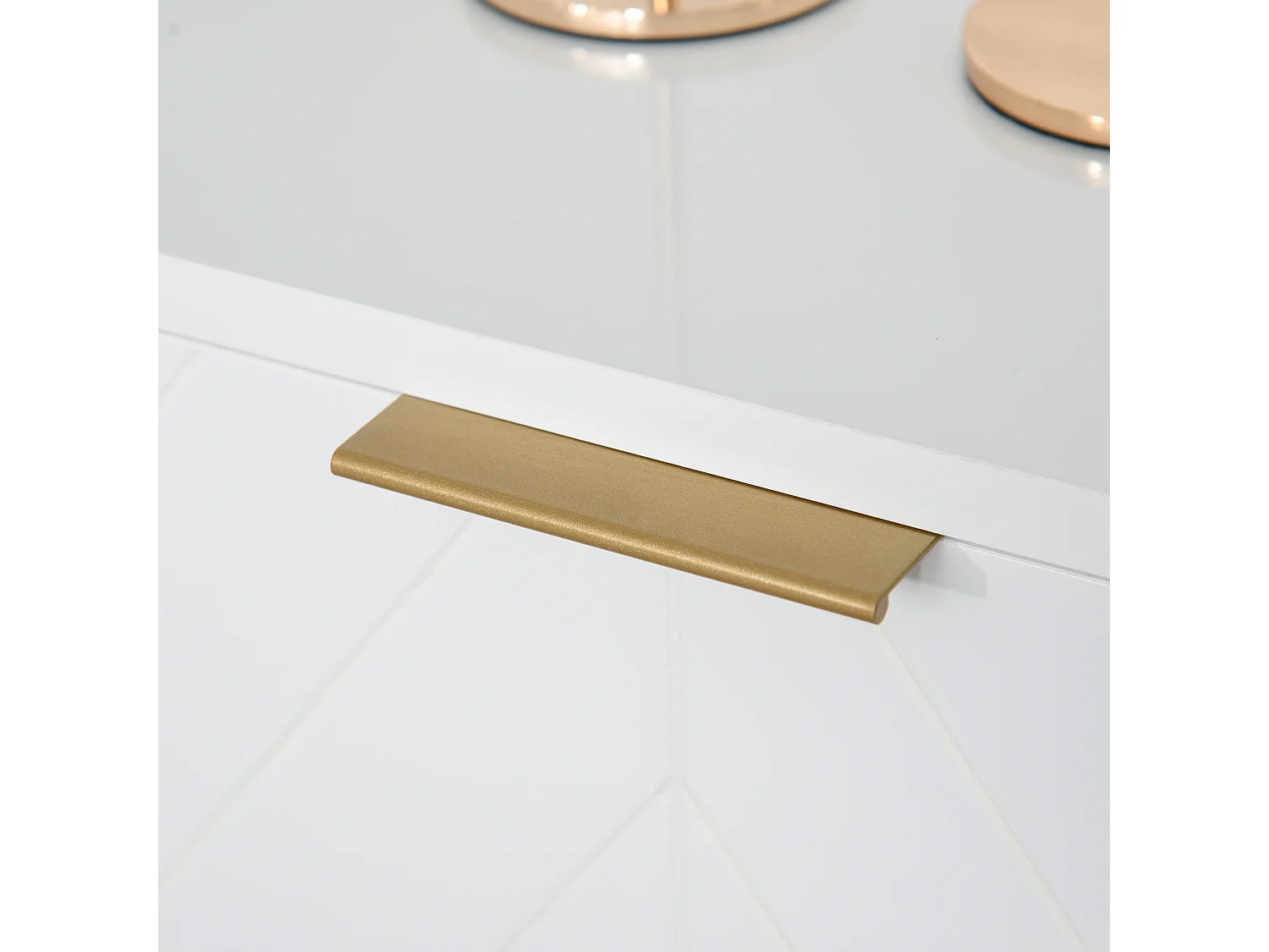 Aparador auxiliar blanco 120x40x76 cm HOMCOM