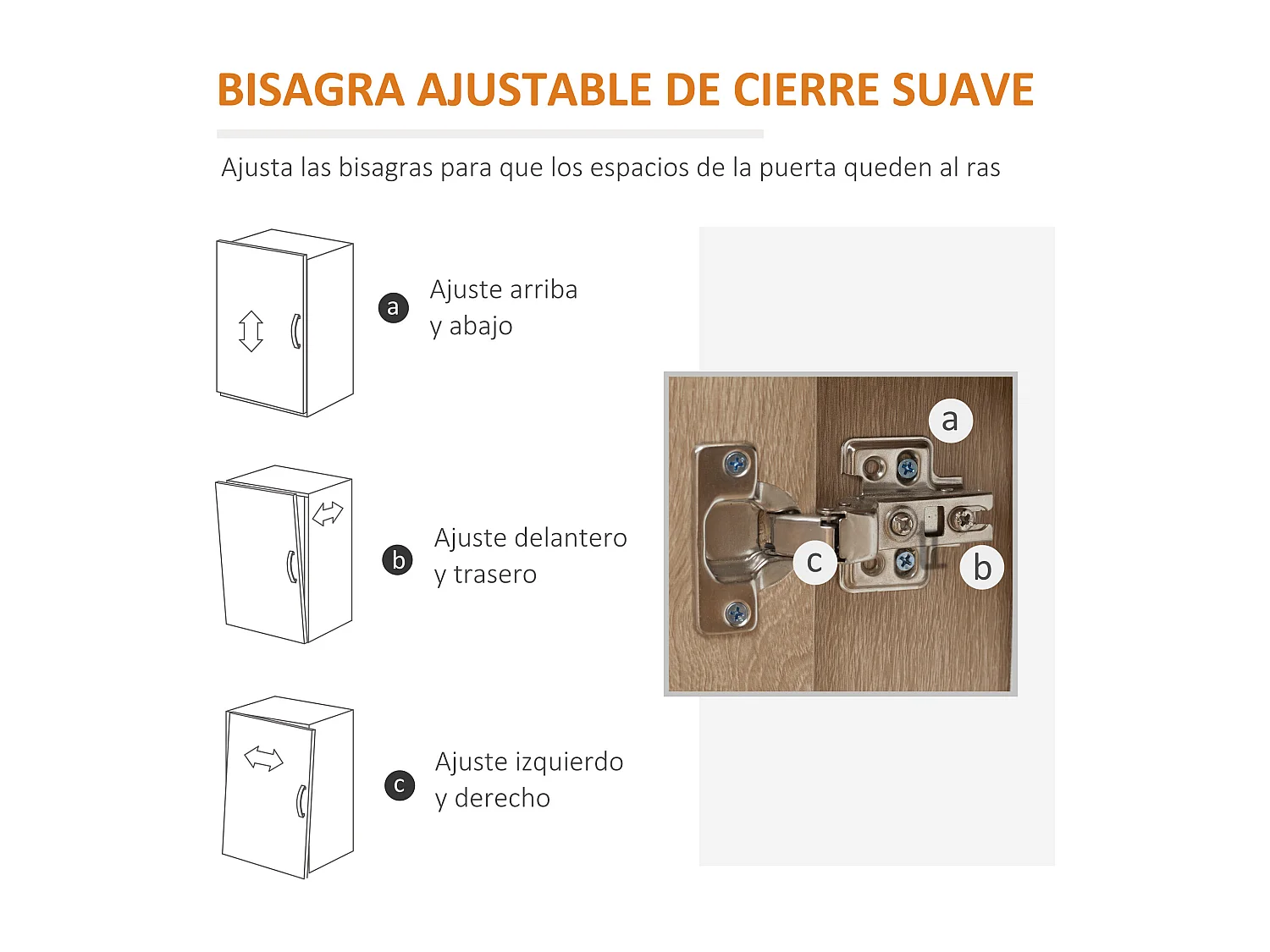 Aparador auxiliar madera natural 80x30x96.5 cm HOMCOM