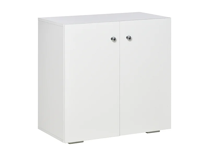 Aparador de salón blanco 70x39x70 cm HOMCOM