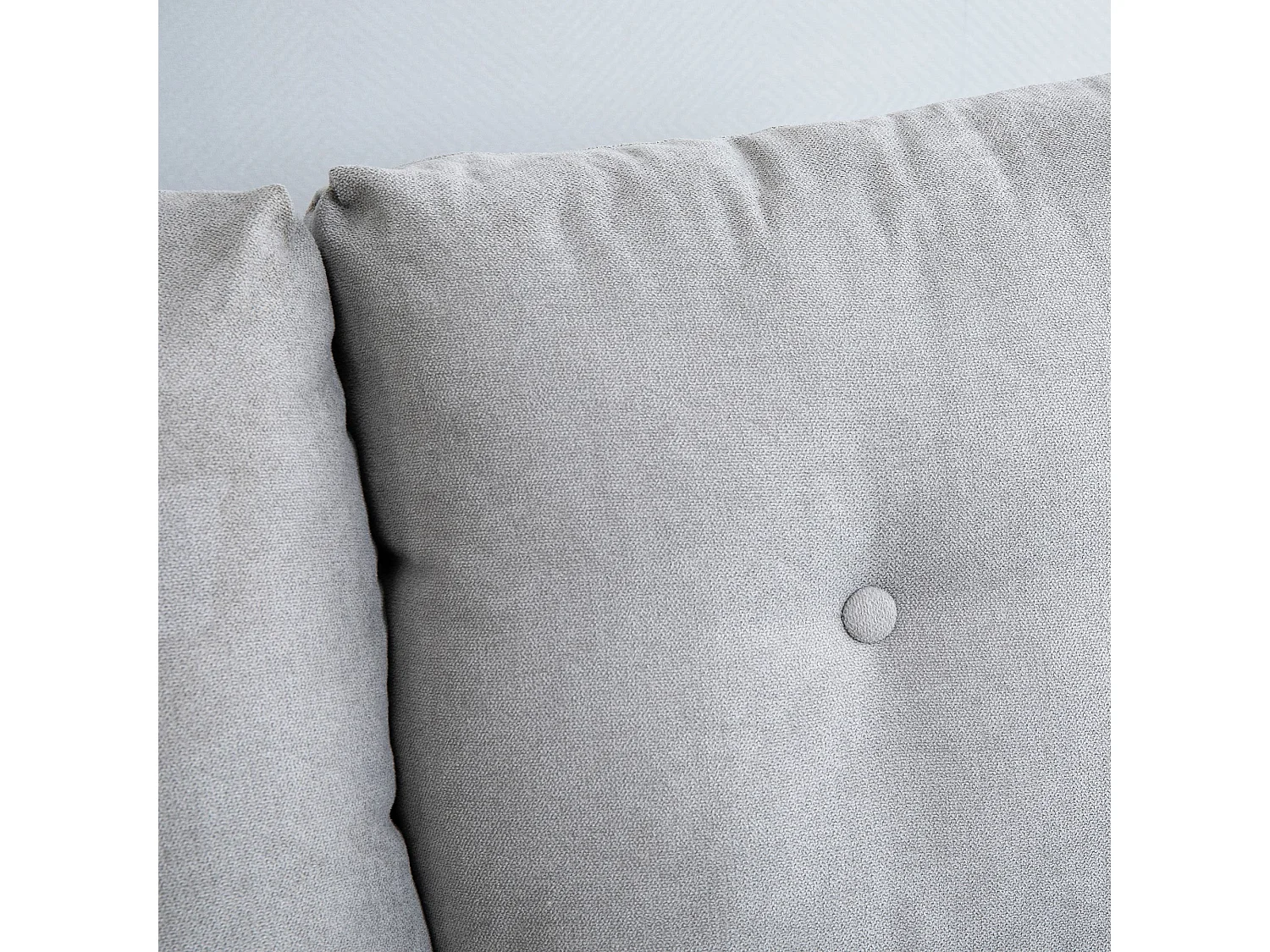 Sofá doble gris 145x76x88 cm HOMCOM