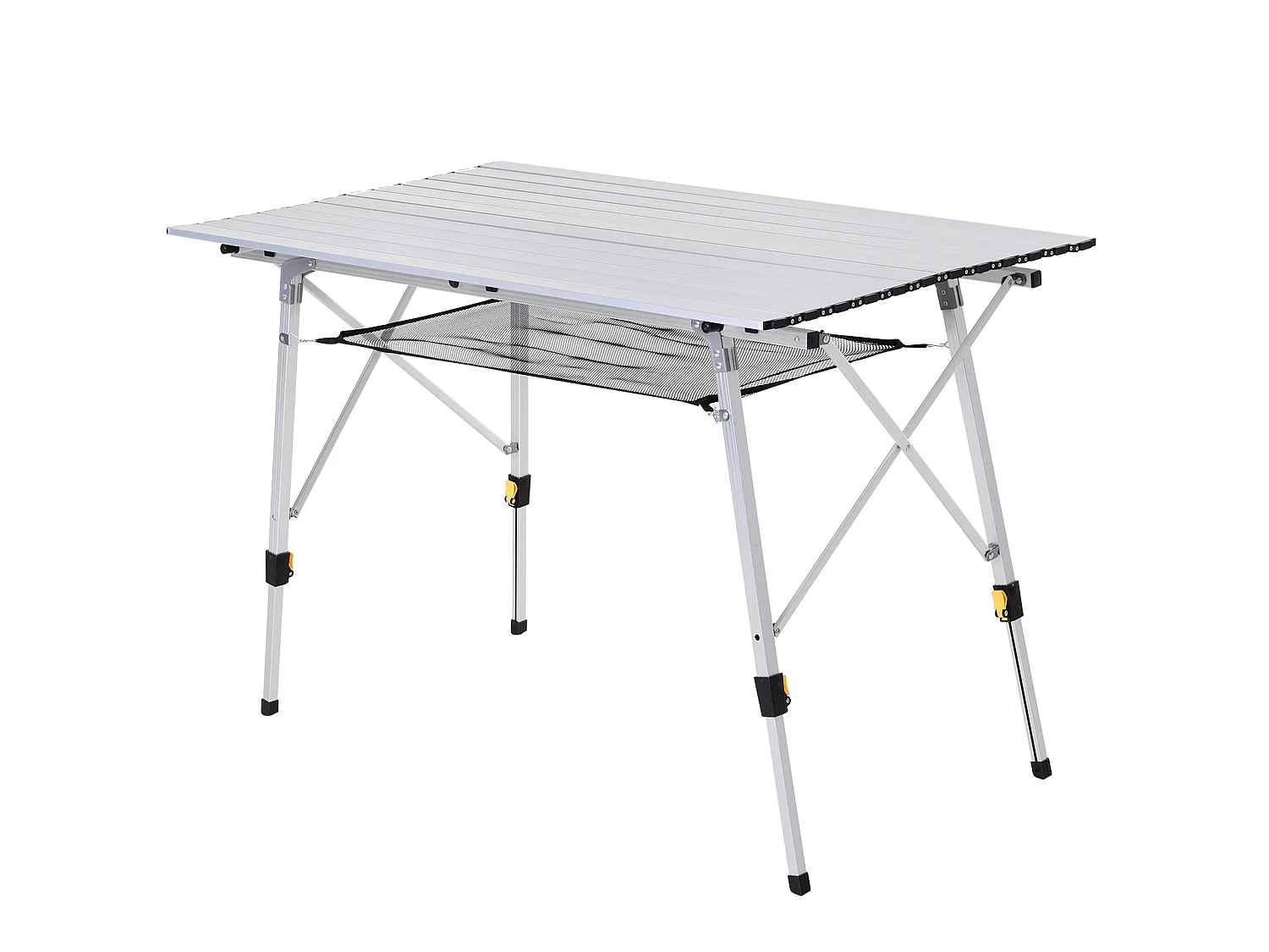 Mesa de picnic plateado 120x70x73 cm Outsunny