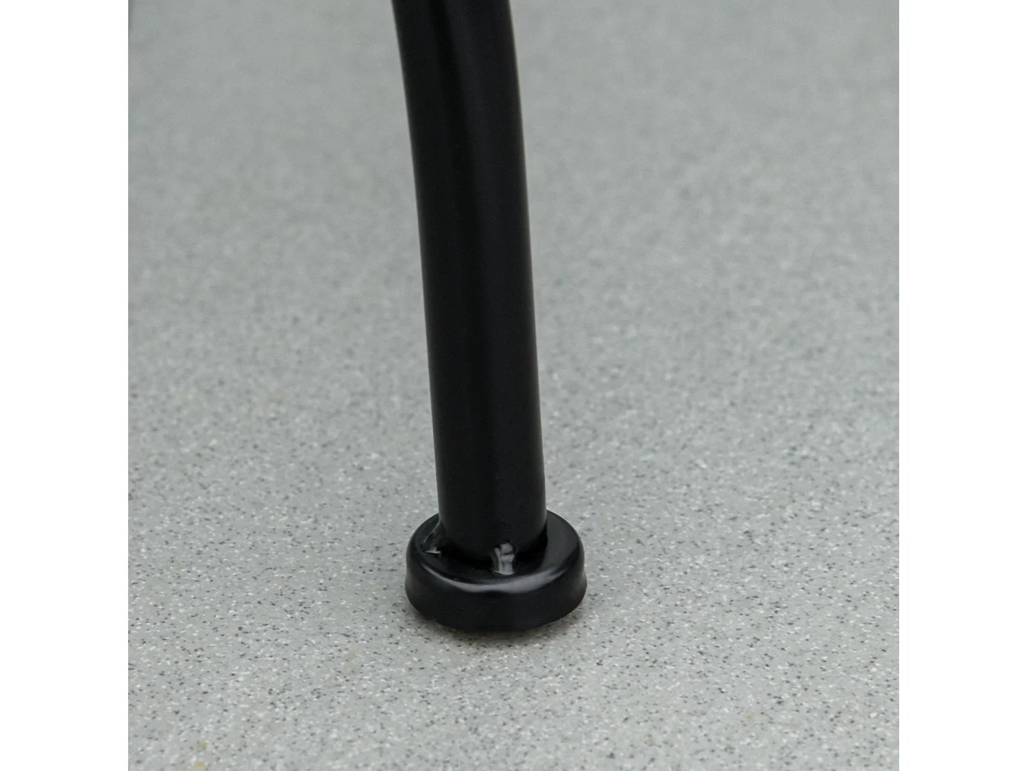 Mesa de jardín negro 60x60x71 cm Outsunny