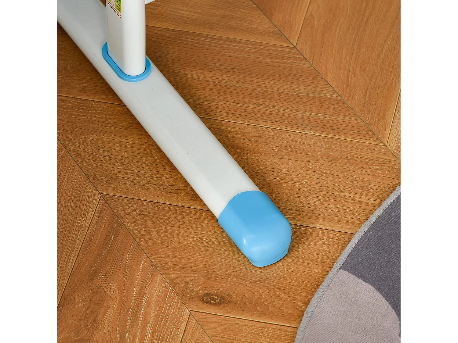 Pupitre infantil con silla azul 66x47x77 cm HOMCOM