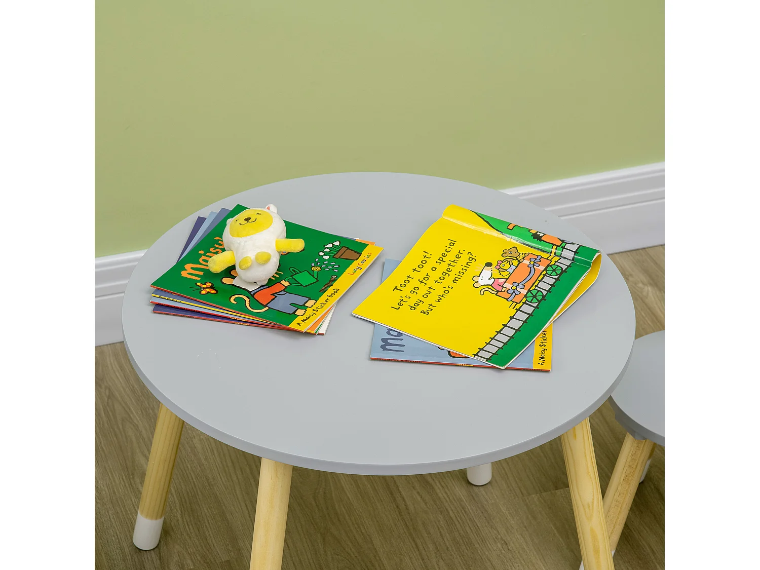 Muebles infantiles gris 59x59x50 cm HOMCOM