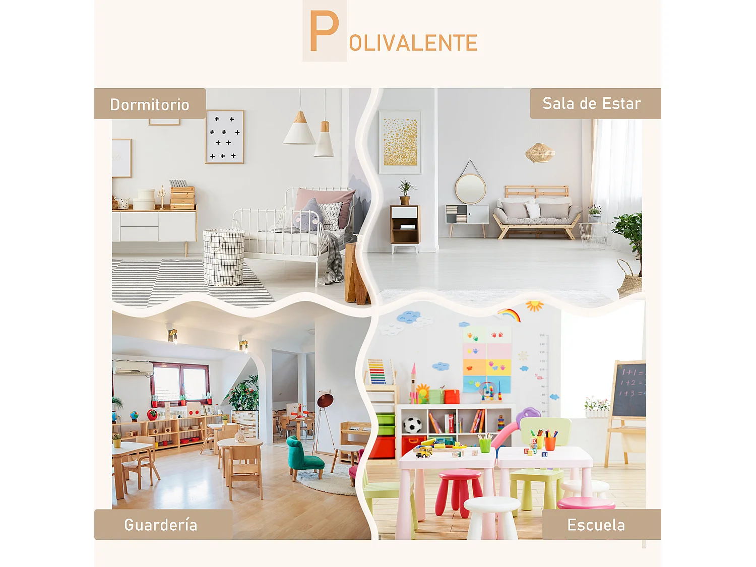 Juego infantil de mesa y 2 sillas blanco 56x56x50 cm HOMCOM