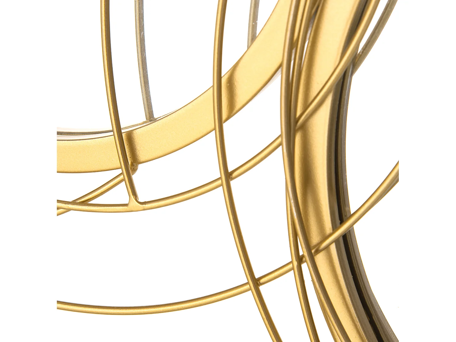 Decoración pared metálica oro 107x4x56 cm HOMCOM