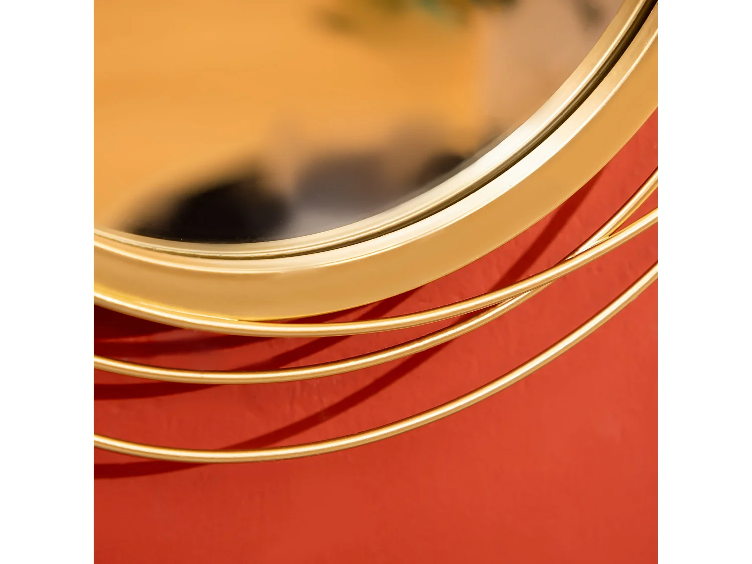 Decoración pared metálica oro 107x4x56 cm HOMCOM