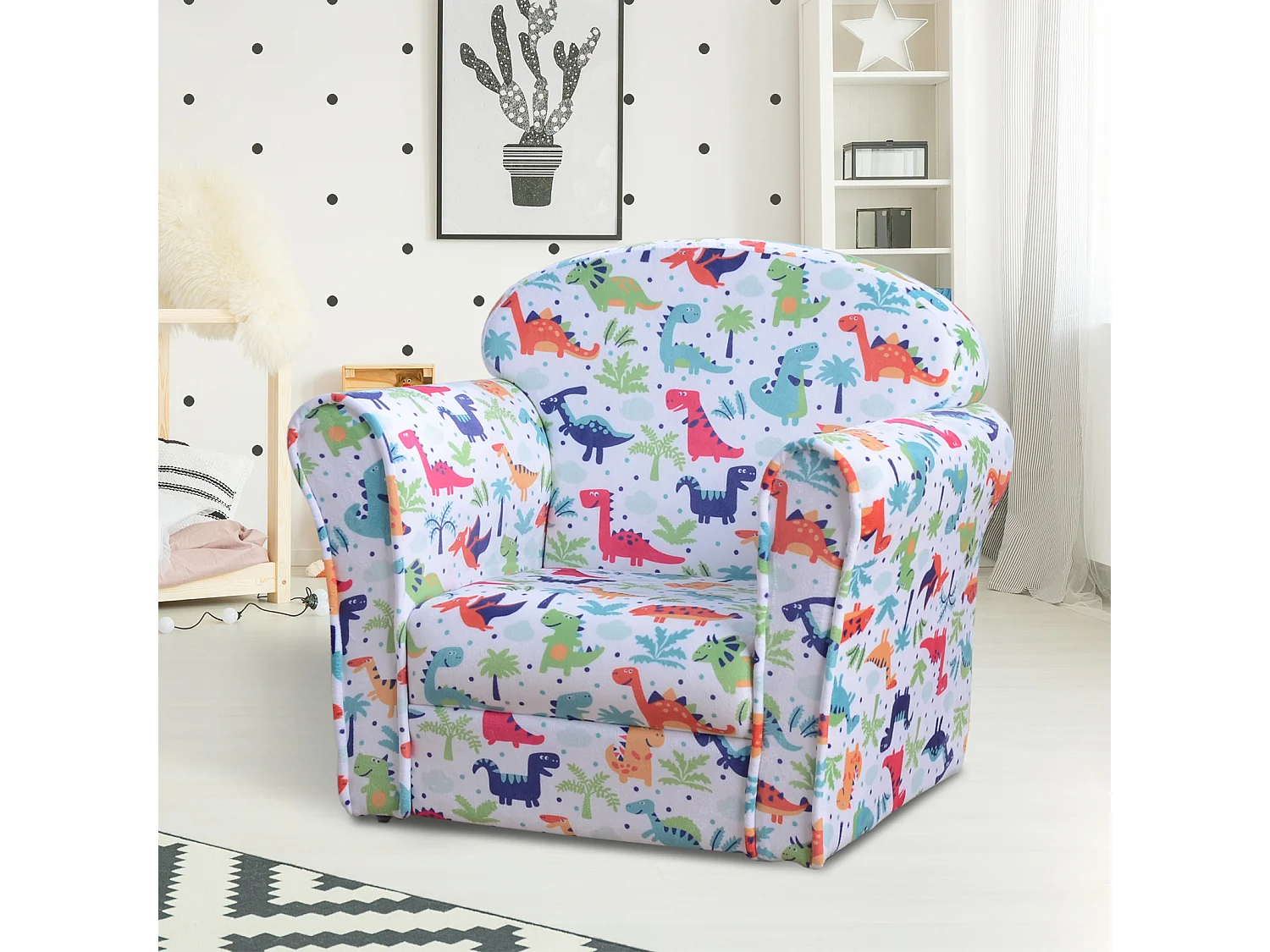 Sillón infantil multicolor 50x39x44 cm HOMCOM