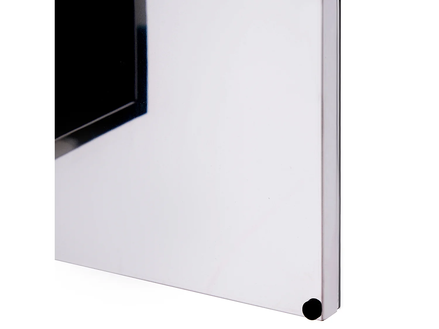 Armario con espejo plata 30x14x55 cm HOMCOM