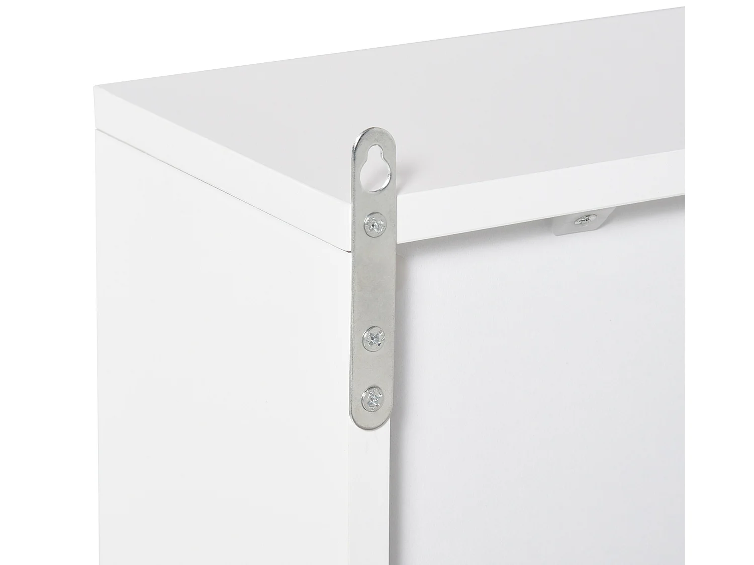 Armario con espejo blanco 48x14.5x45 cm HOMCOM