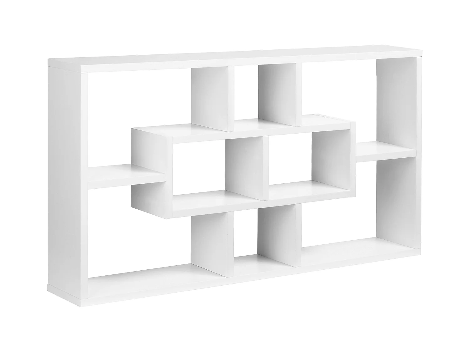 Estante de pared decorativo blanco 85x14,5x47,5cm HOMCOM