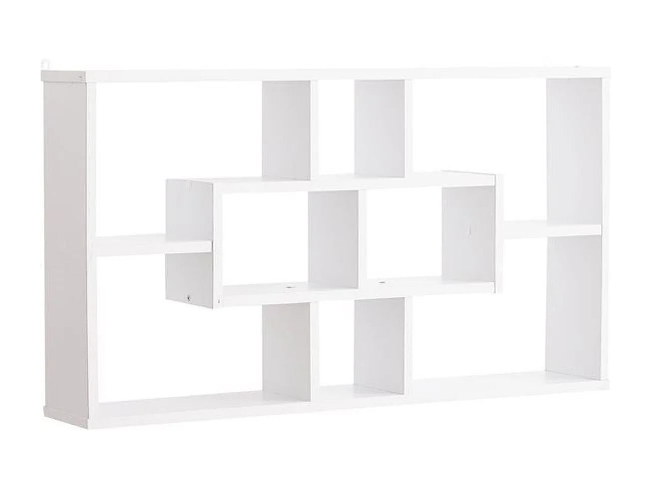 Estante de pared decorativo blanco 85x14,5x47,5cm HOMCOM