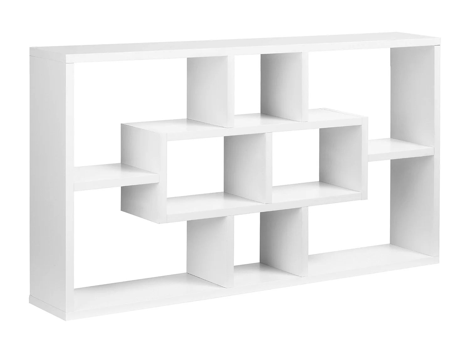 Estante de pared decorativo blanco 85x14,5x47,5cm HOMCOM